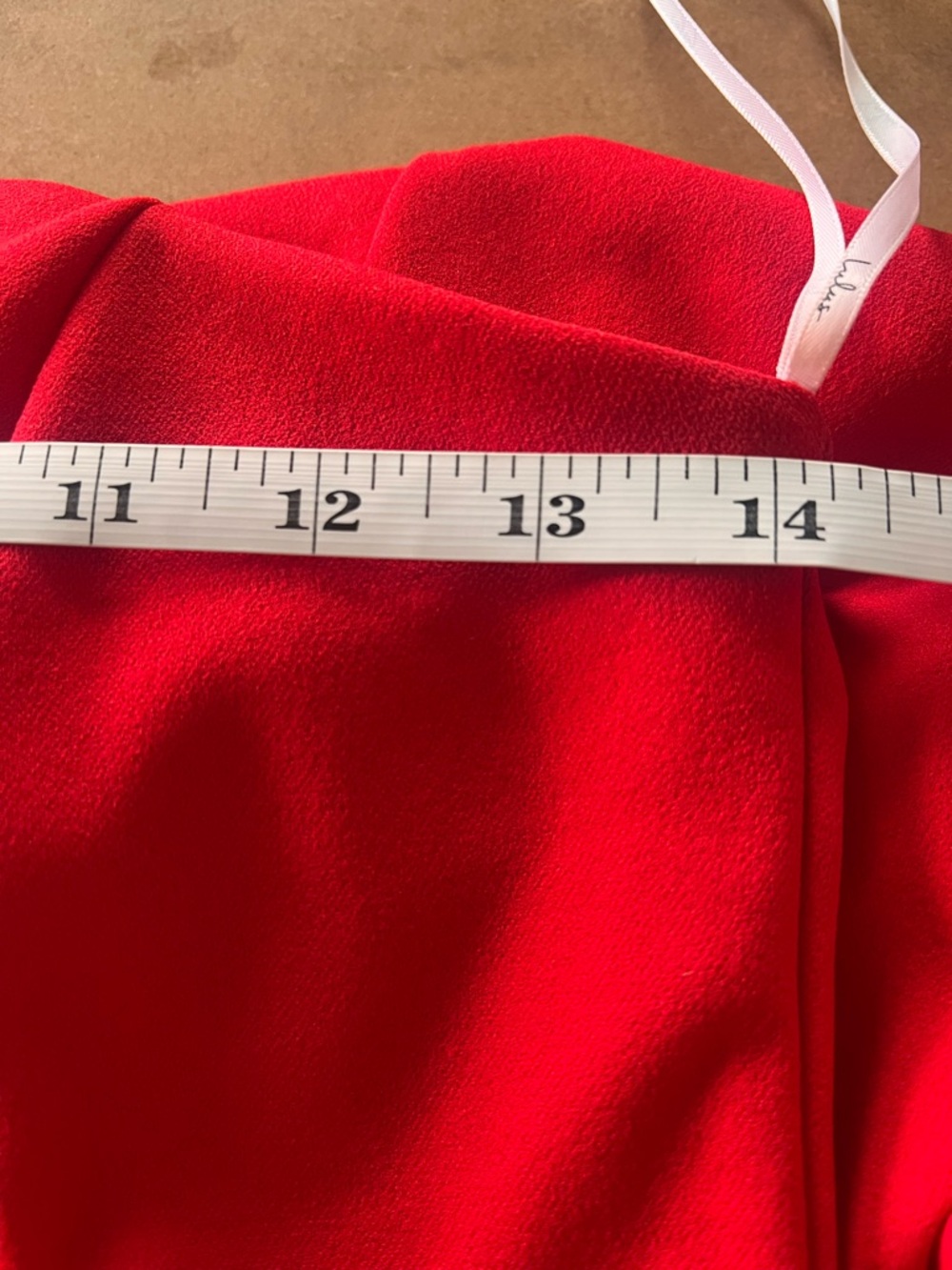 Lulus Women’s Dedicated to Glamour Red Strapless Maxi Dress size Large - Picture 5 of 7